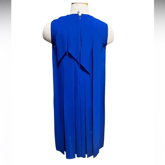 COS Sleeveless Pleat Dress in Royal Blue Size 4 - Picture 6 of 9